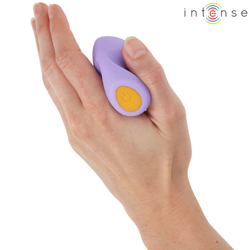 INTENSE – URSULA STIMOLATORE 10 VIBRAZIONI VIOLA - immagine 3